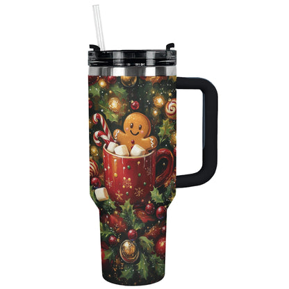 Shineful Tumbler Festive Cheer Gingerbread