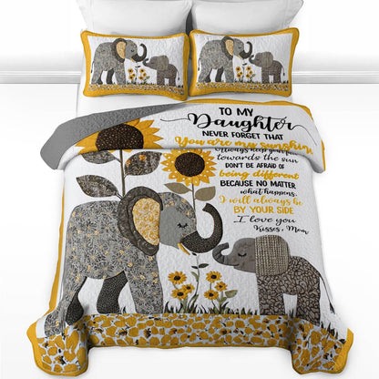 Shineful All Season Quilt 3-Piece Set Sunshine Daughter
