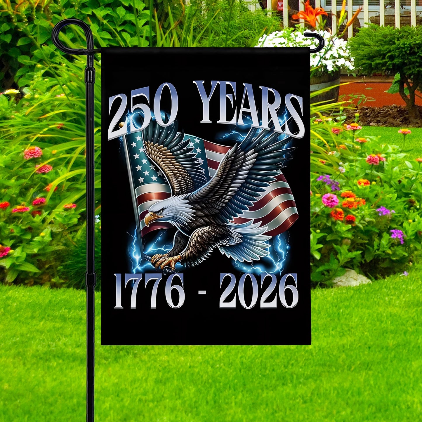 Shineful Gargen Flag 12" x 18" - America Unleashed