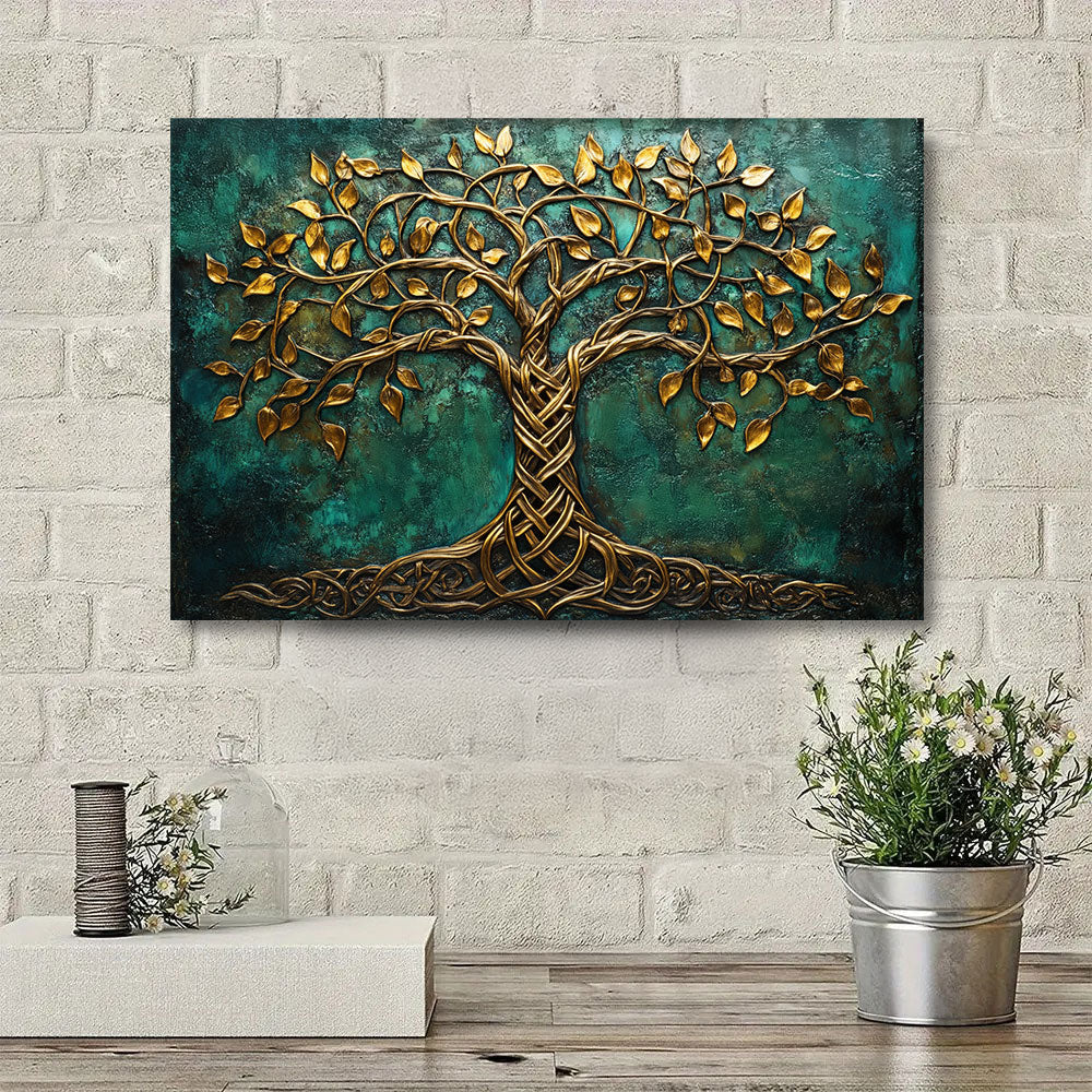 Shineful 2D Metal Sign Eternal Roots