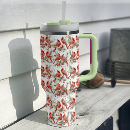 Shineful Tumbler Cozy Cardinal