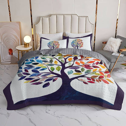 Shineful All Season Quilt 3-Piece Set Enchanted Forest