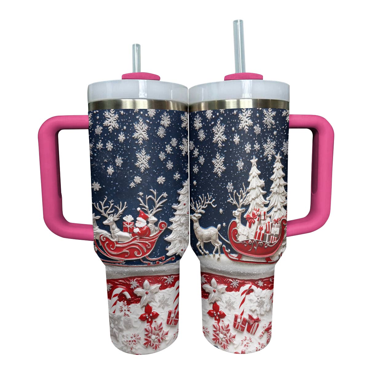 Shineful Glossy Tumbler Classical Christmas