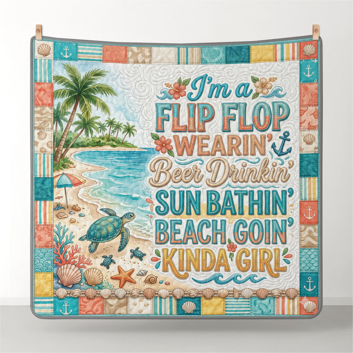 Shineful All Season Quilt 3-Piece Set Sunny Tide