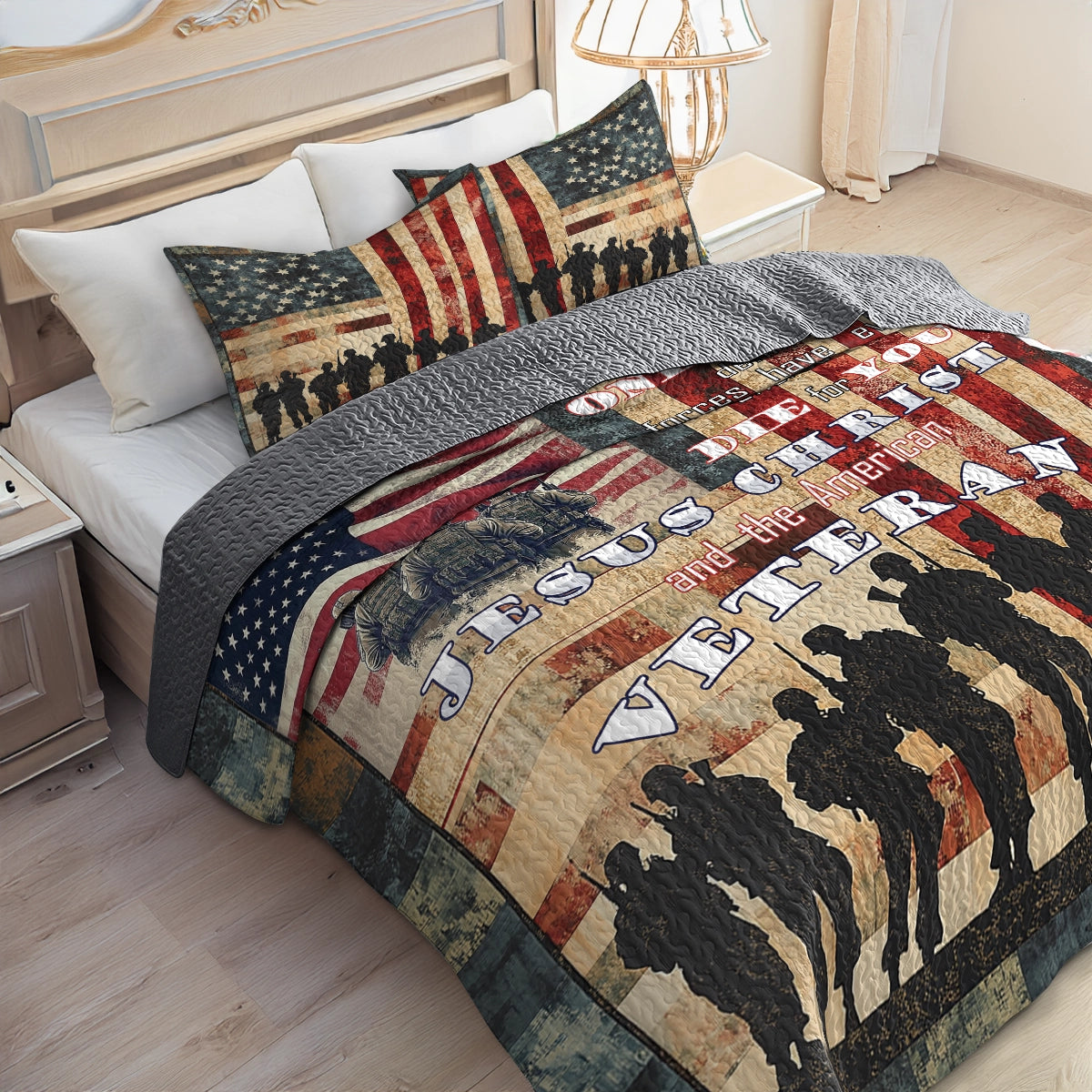 Shineful All Season Quilt 3-Piece Set - Veteran's Promise