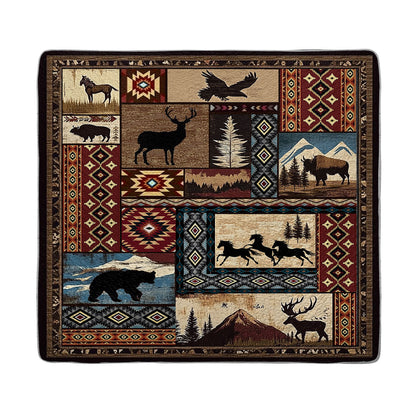 Shineful All Season Quilt 3-Piece Set Tribal Spirit Journey
