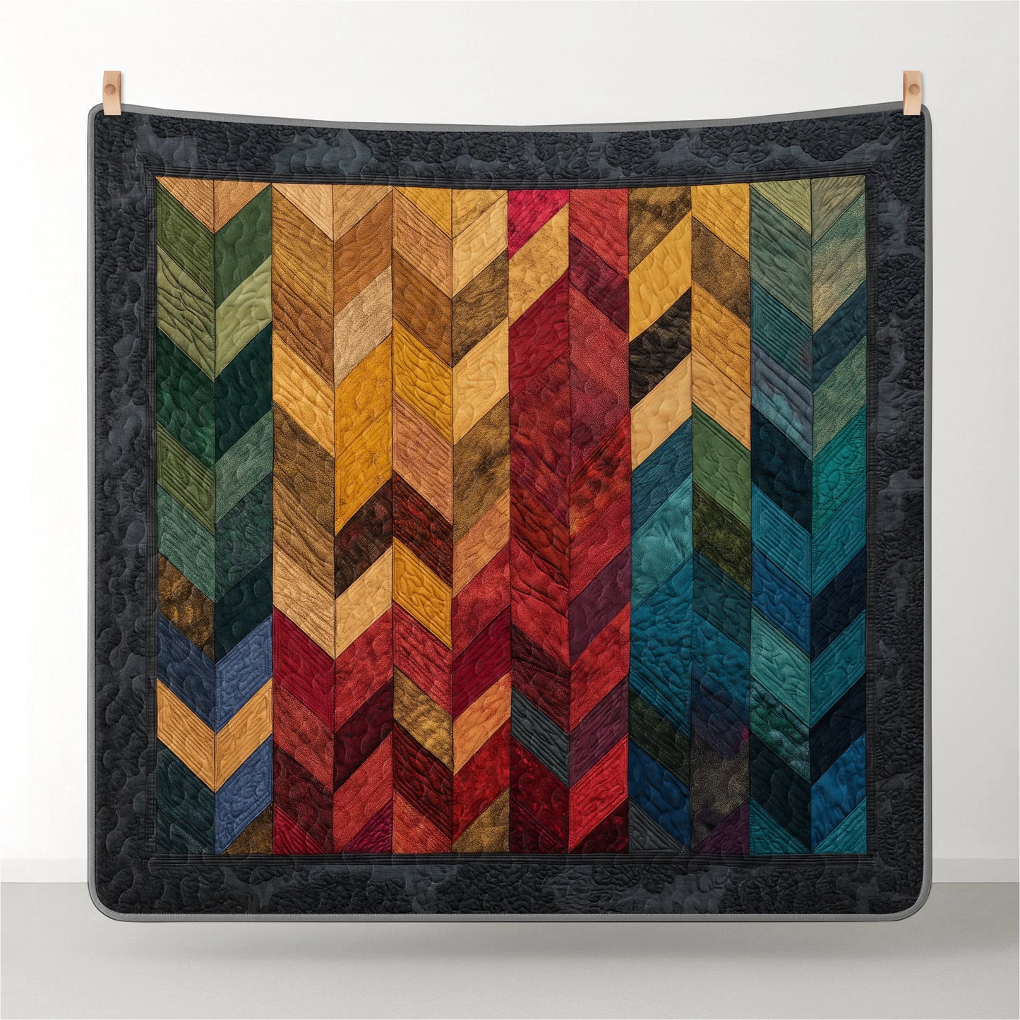 Shineful All Season Quilt 3-Piece Set Ember Path Weave