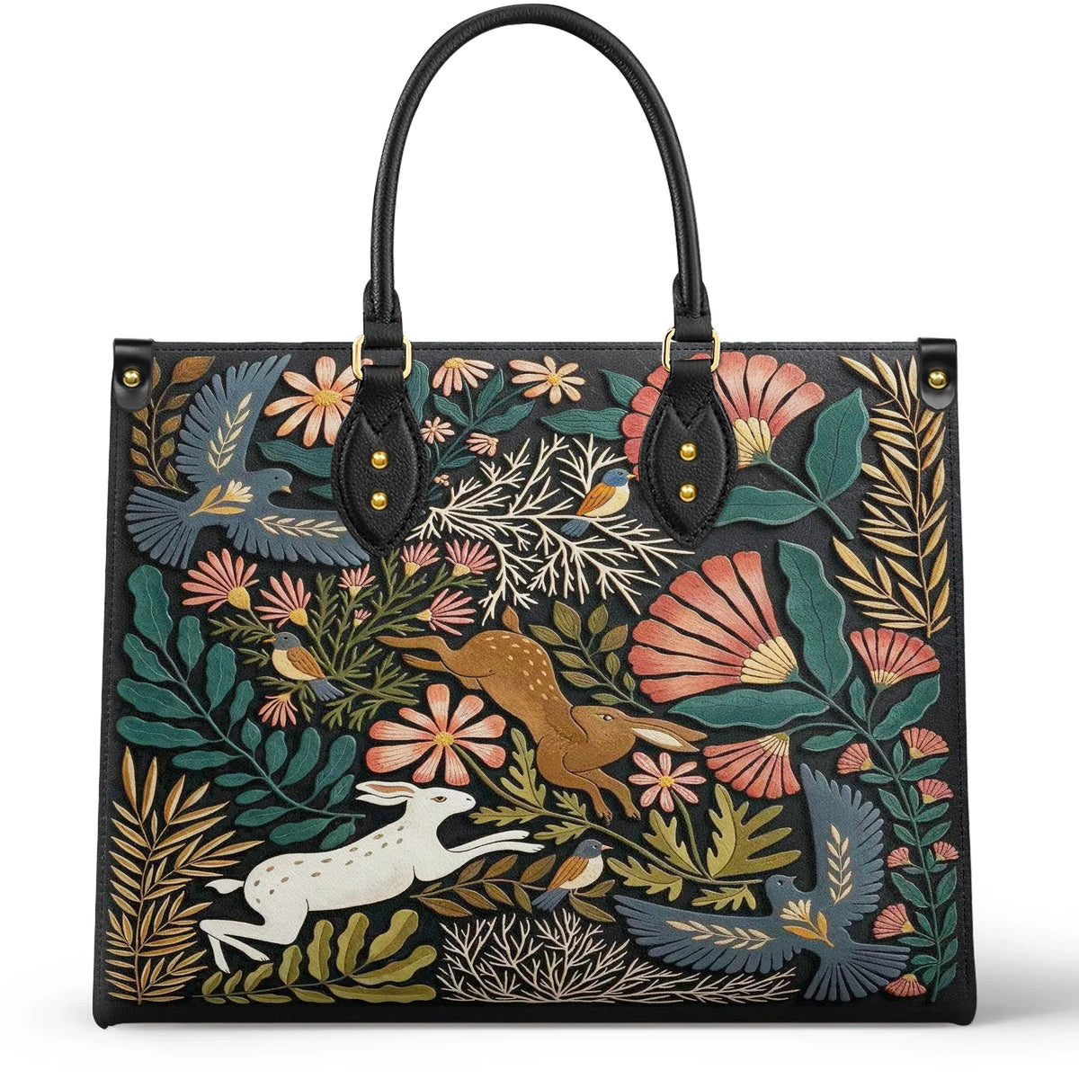 Shineful Leather Bag Forest Tale