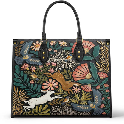Shineful Leather Bag Forest Tale