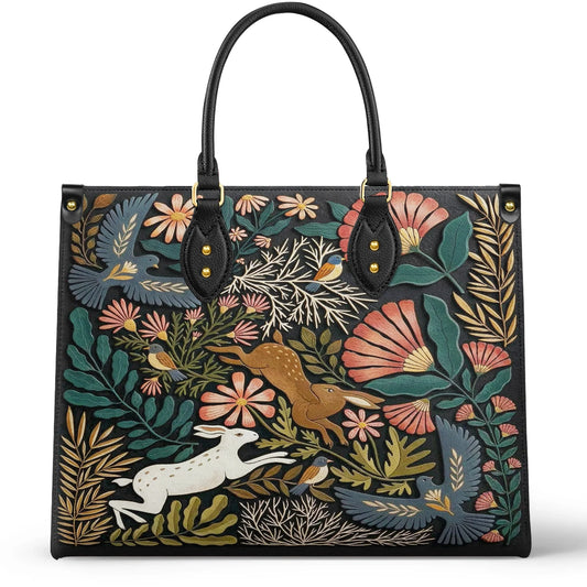 Shineful Leather Bag Forest Tale
