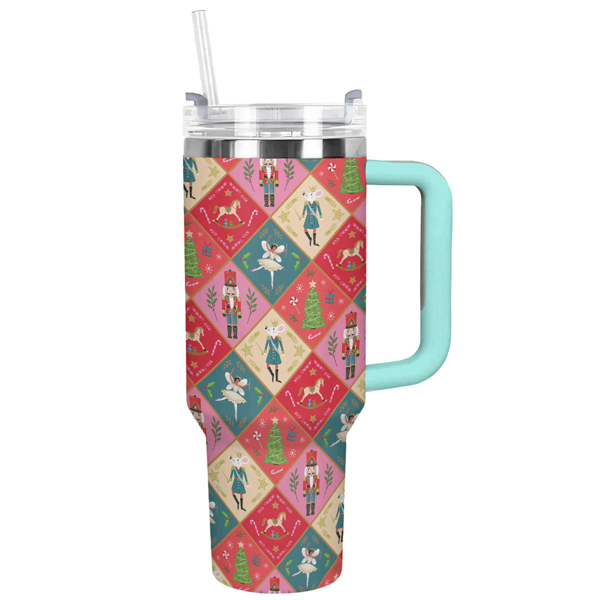 Shineful Tumbler Nutcracker Holiday Cheer