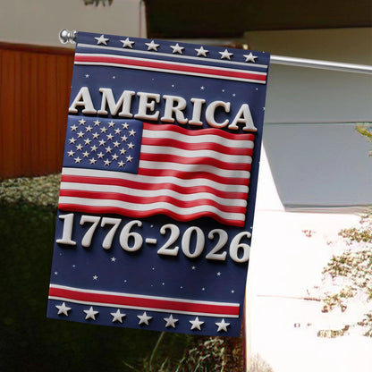 Shineful House Flag 30" x 40" - America Years of Legacy