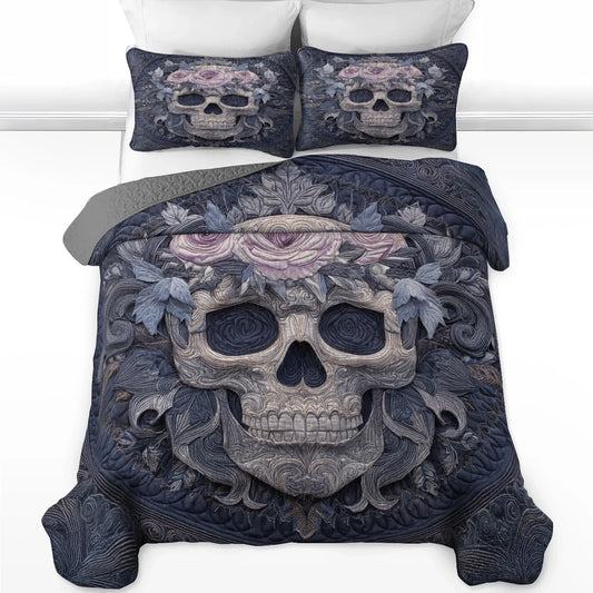 Shineful Quilt 3-Piece Set Violet Crown of Shadows