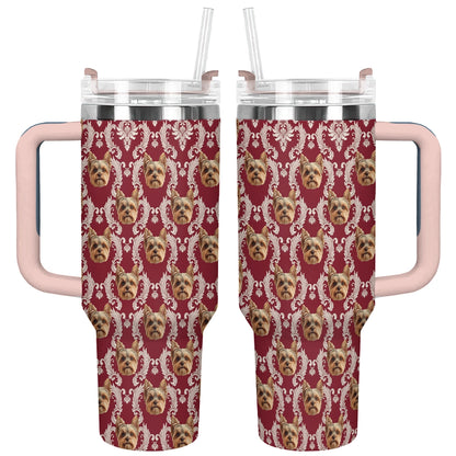 Shineful Tumbler  Royal Yorkie Charm