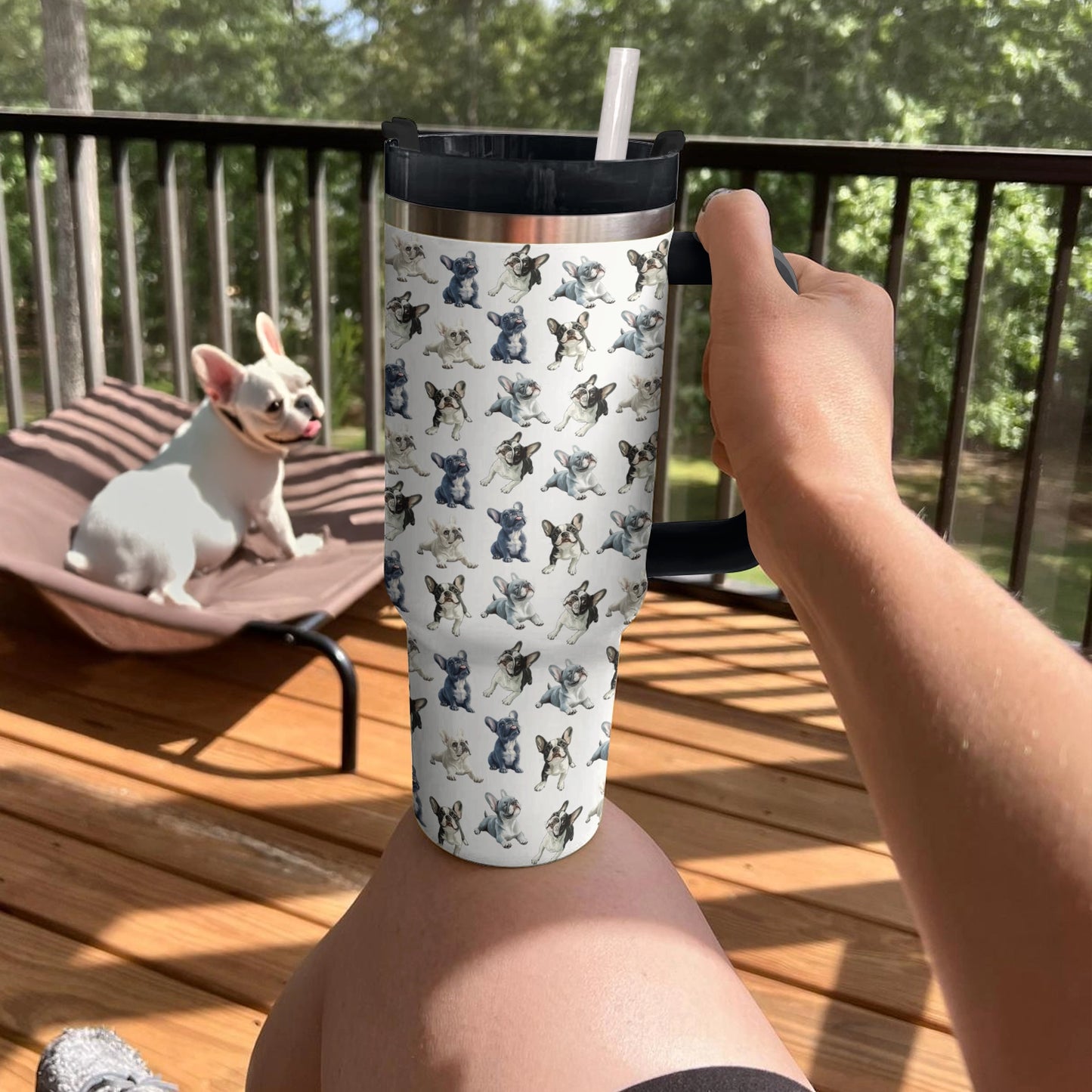 Shineful Tumbler Frenchie Frenzy