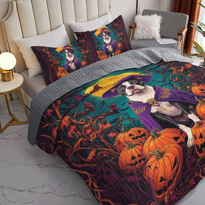 Shineful All Season Quilt 3-Piece Set Boo-bull