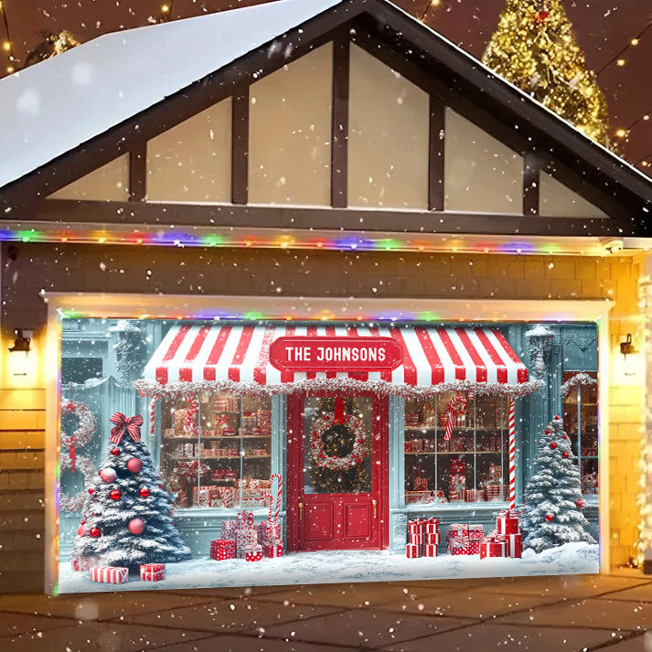 Shineful Personalized Garage Door Banner Decoration Interesting Christmas