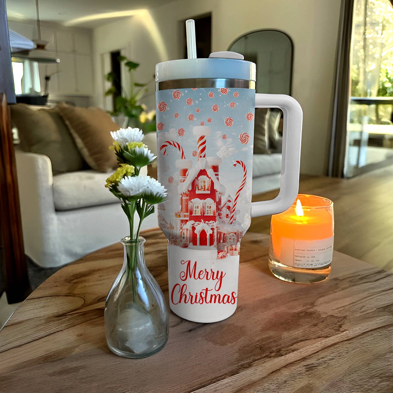 Shineful Glossy Tumbler Candy House