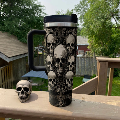 Shineful Tumbler Gothic Skull Majesty