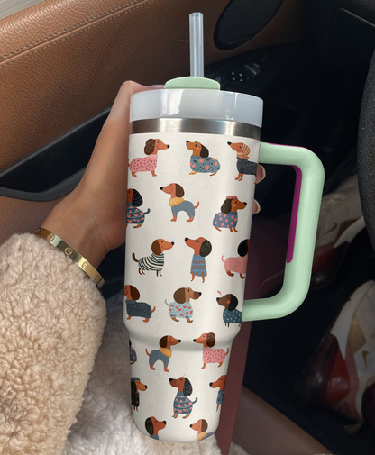 Shineful Tumbler Cute Dachshund