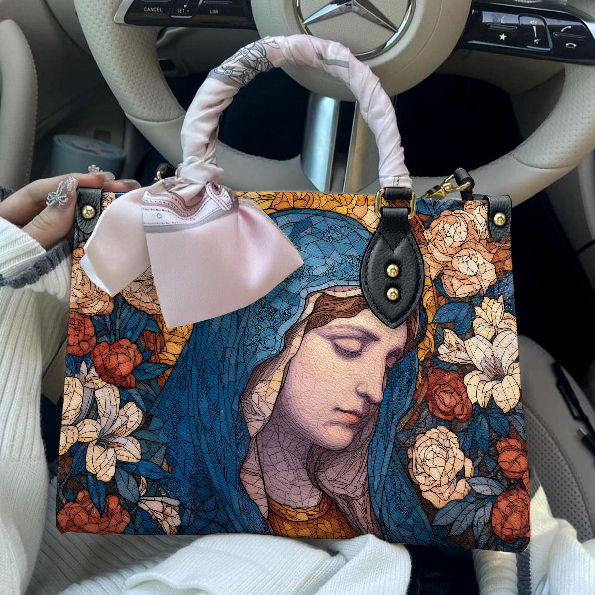 Shineful Leather Bag Our Lady of Still Grace