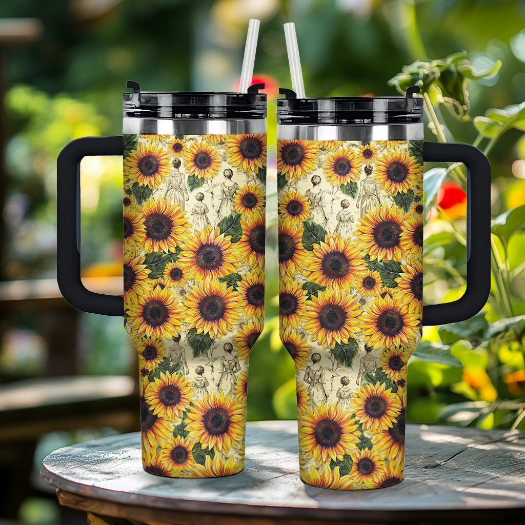 Shineful Tumbler Sunflower Legacy - Grandma, Mom & Daughter Edition