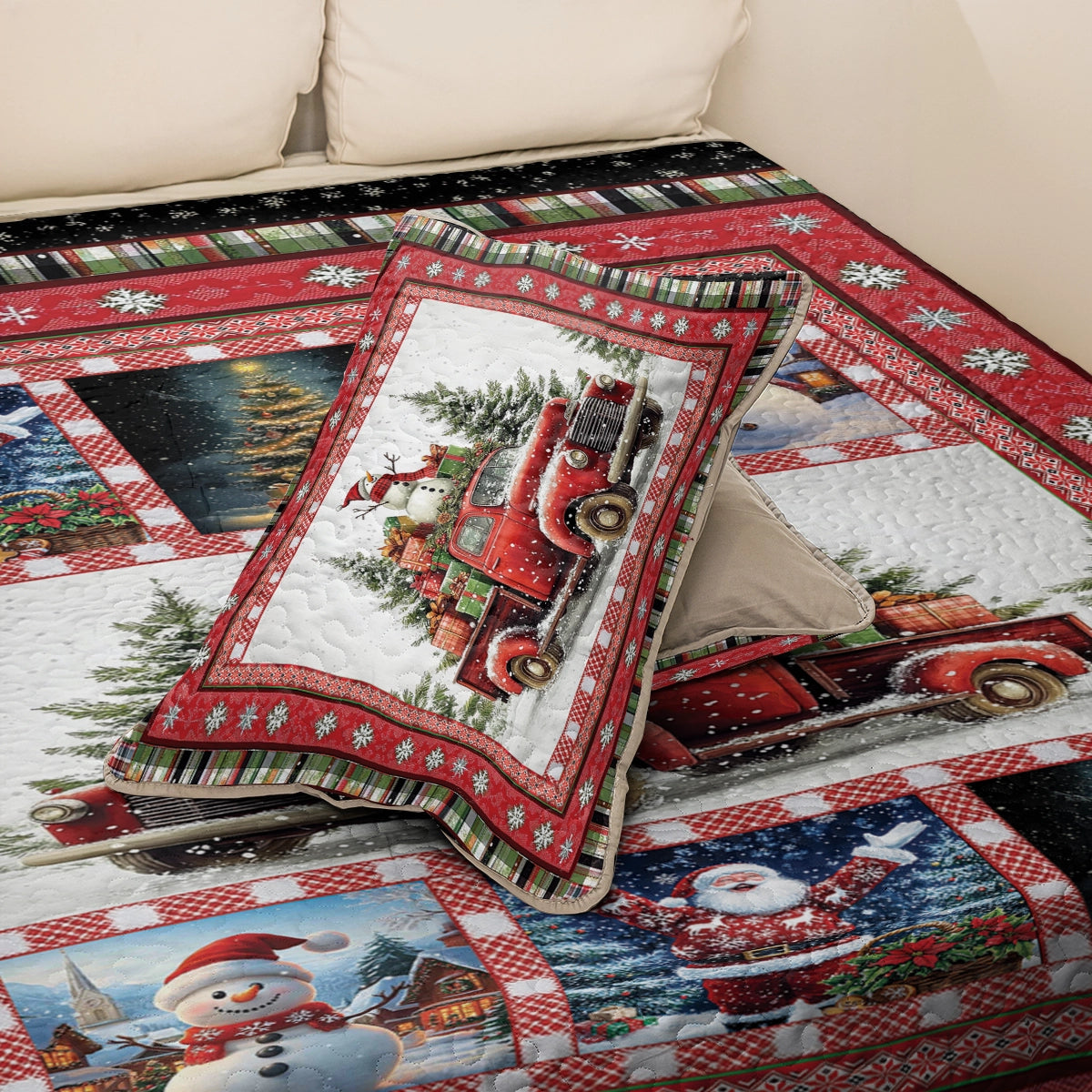 Shineful All Season Quilt 3-Piece Set - Christmas Holiday Haul