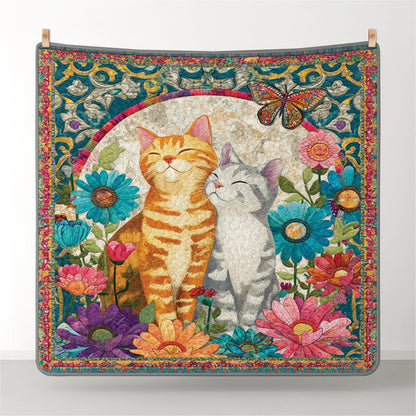 Shineful All Season Quilt 3-Piece Set Where Flowers Bloom