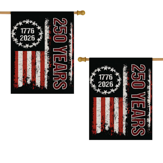 Shineful House Flag 30" x 40" - Liberty Was Earned