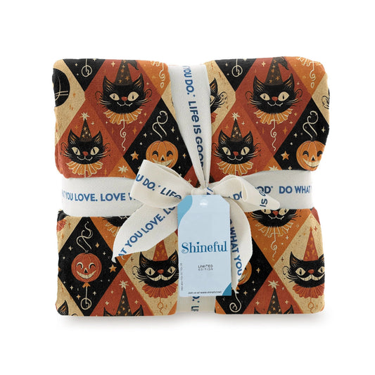 Shineful Fleece Blanket Cat Whisker and Wands