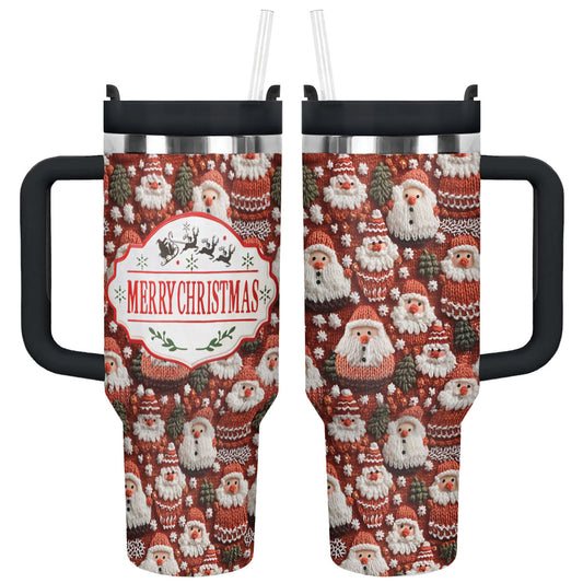 Shineful Tumbler Knitted Christmas