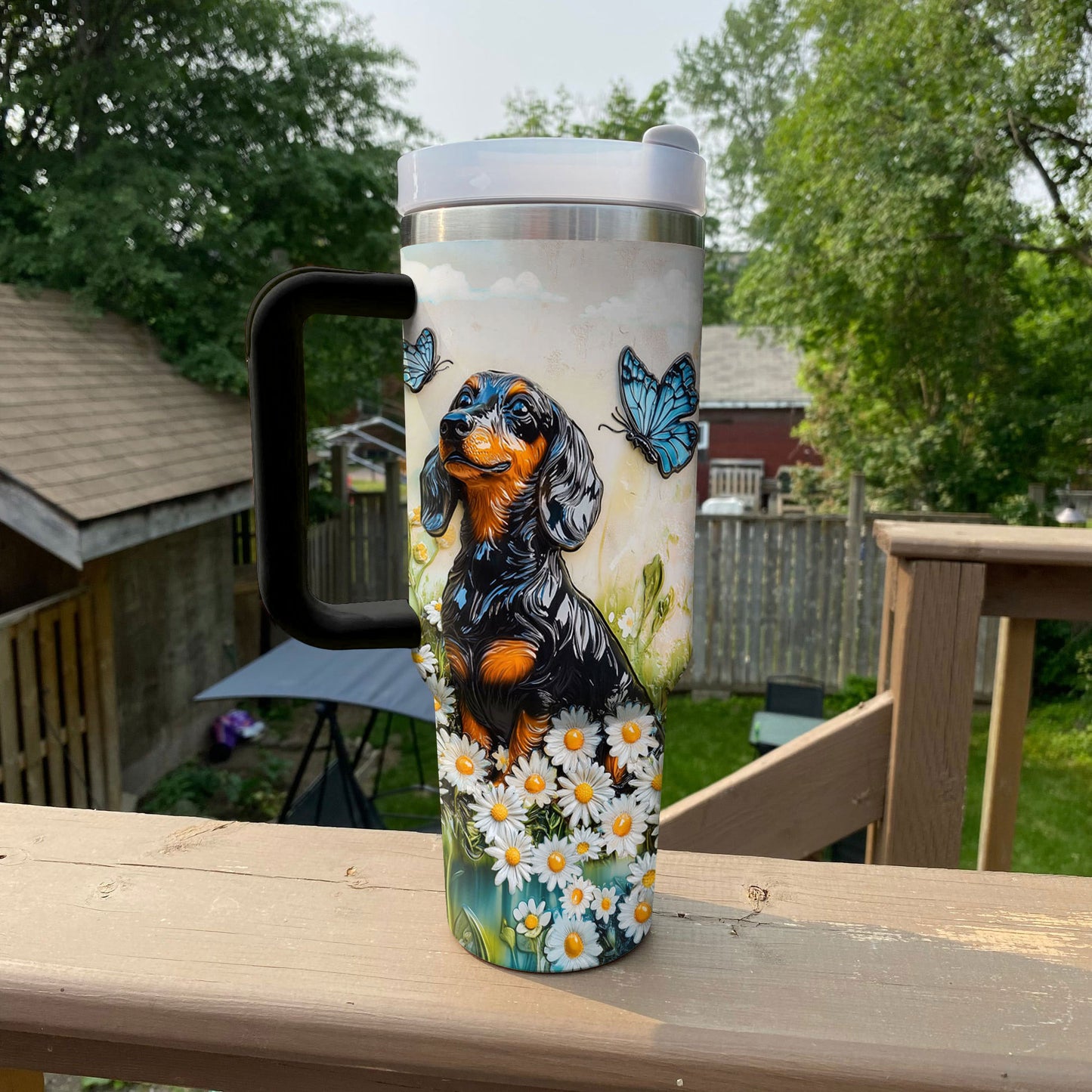 Shineful Glossy Tumbler Pawsitively Adorable