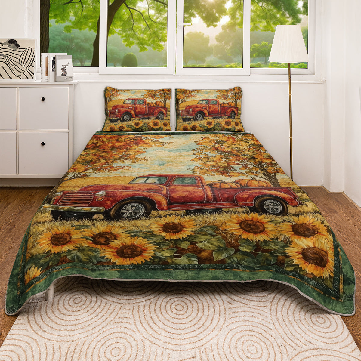 Shineful All Season Quilt 3-Piece Set Autumn Dreams