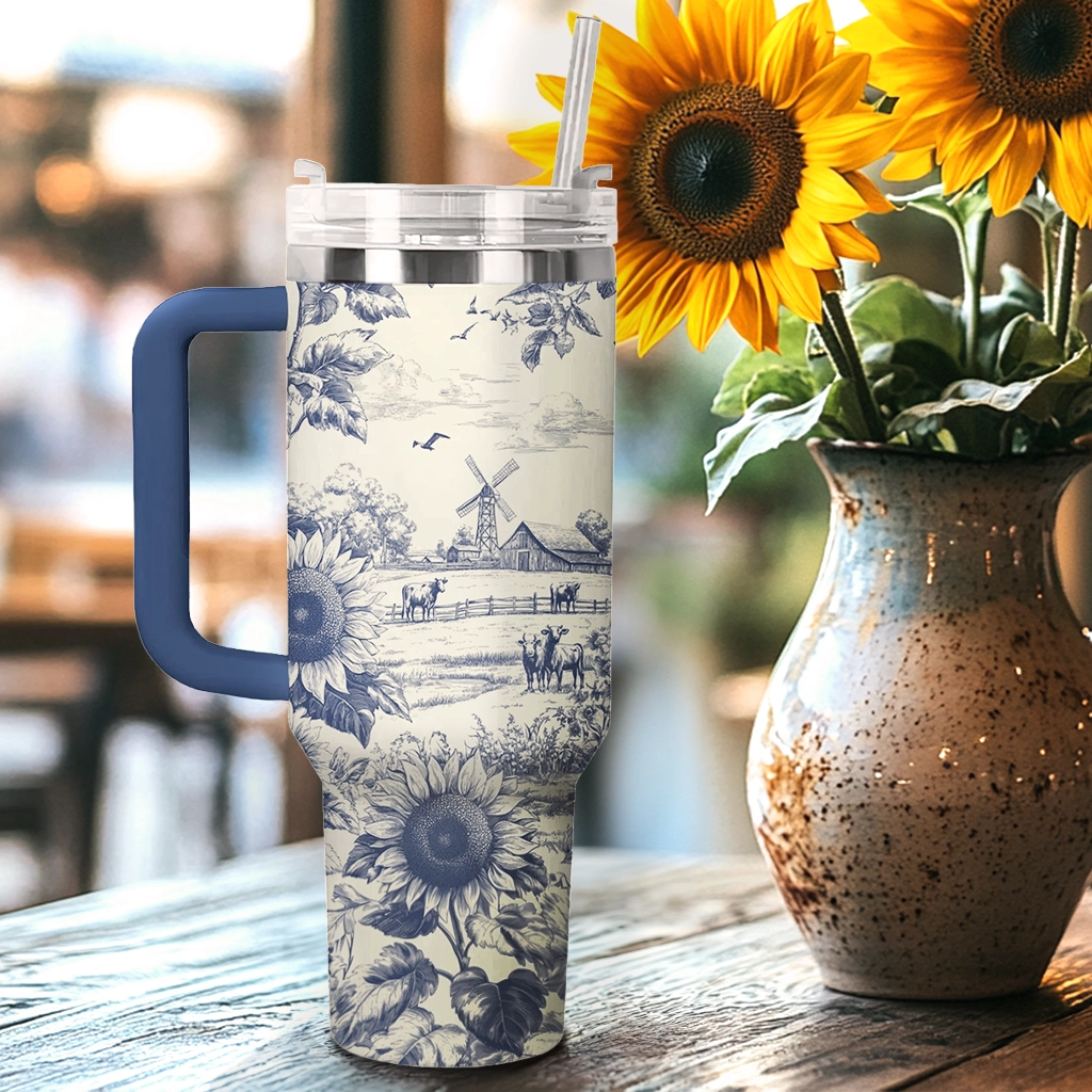 Shineful Tumbler Sunflower Farm Breeze