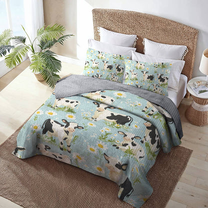 Shineful All Season Quilt 3-Piece Set - Daisy Days