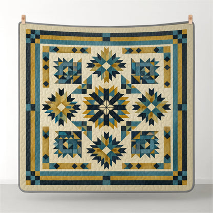 Shineful All Season Quilt 3-Piece Set Desert Compass Star