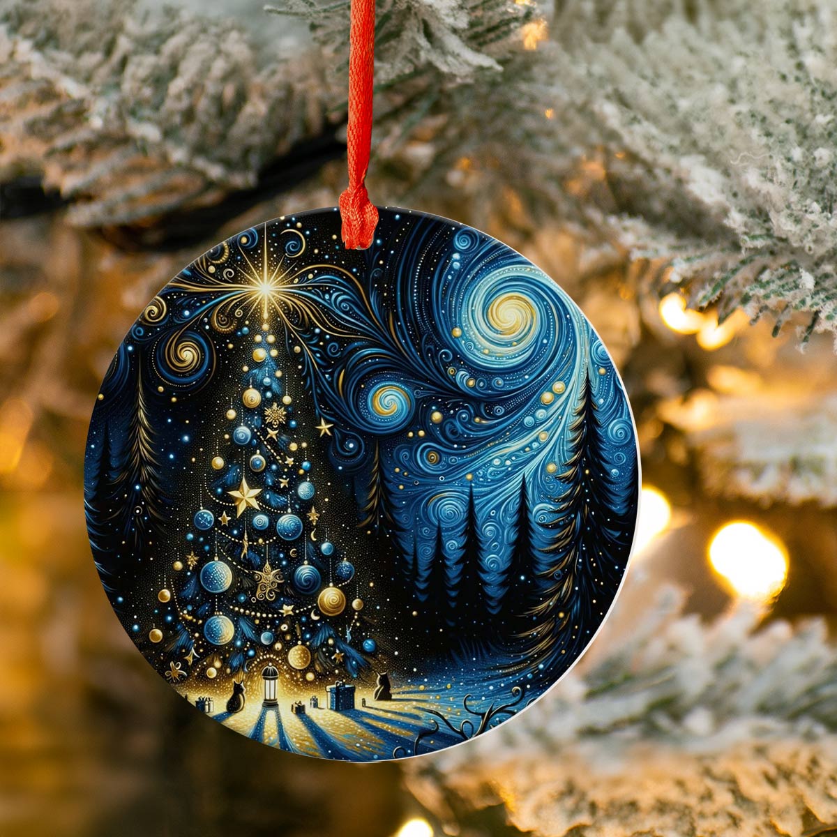 Shineful 2D Acrylic Ornament Twinkling Tree