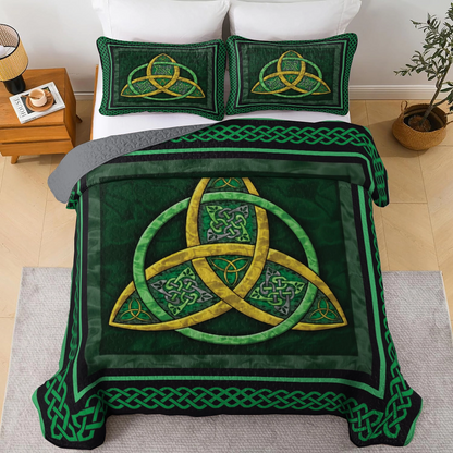 Shineful All Season Quilt 3-Piece Set - Celtic Harmony