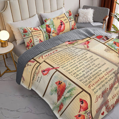 Shineful All Season Quilt 3-Piece Set Never Left You