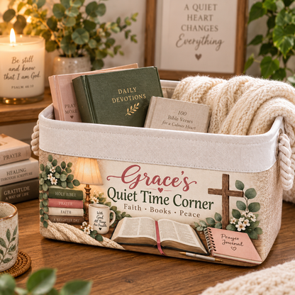 Shineful Quiet Time with God Book Basket