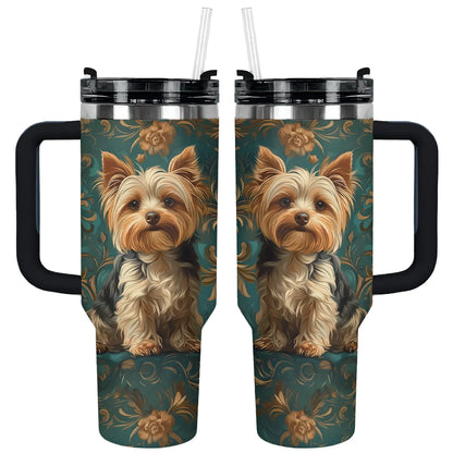 Shineful Tumbler Yorkie Regal Yorkie Elegance