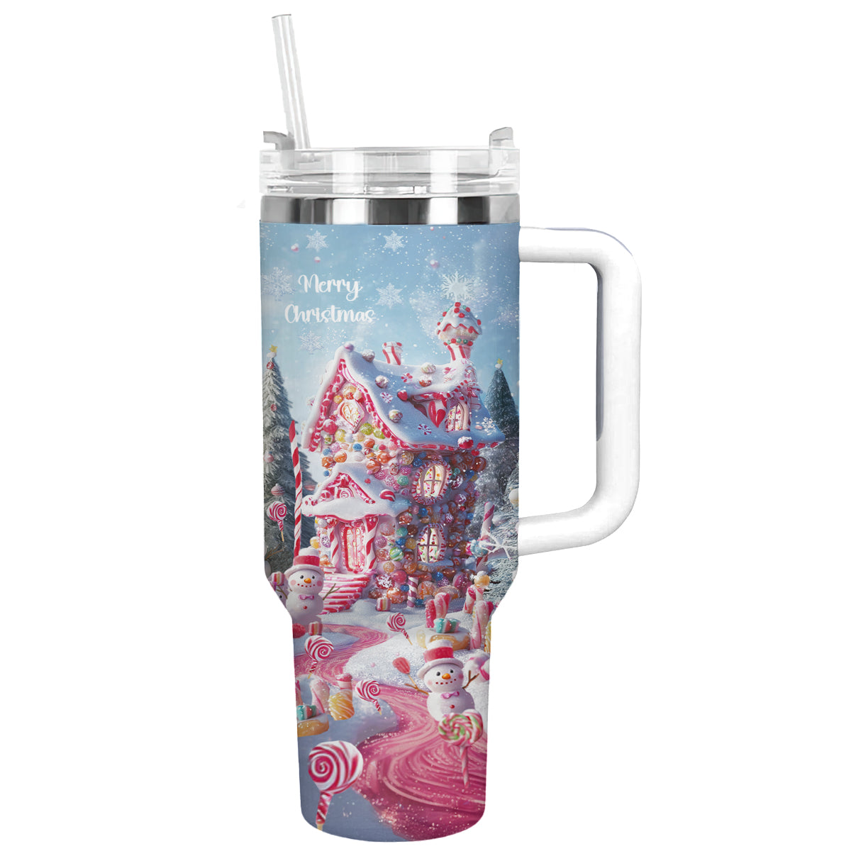 Shineful Tumbler Christmas Candy House