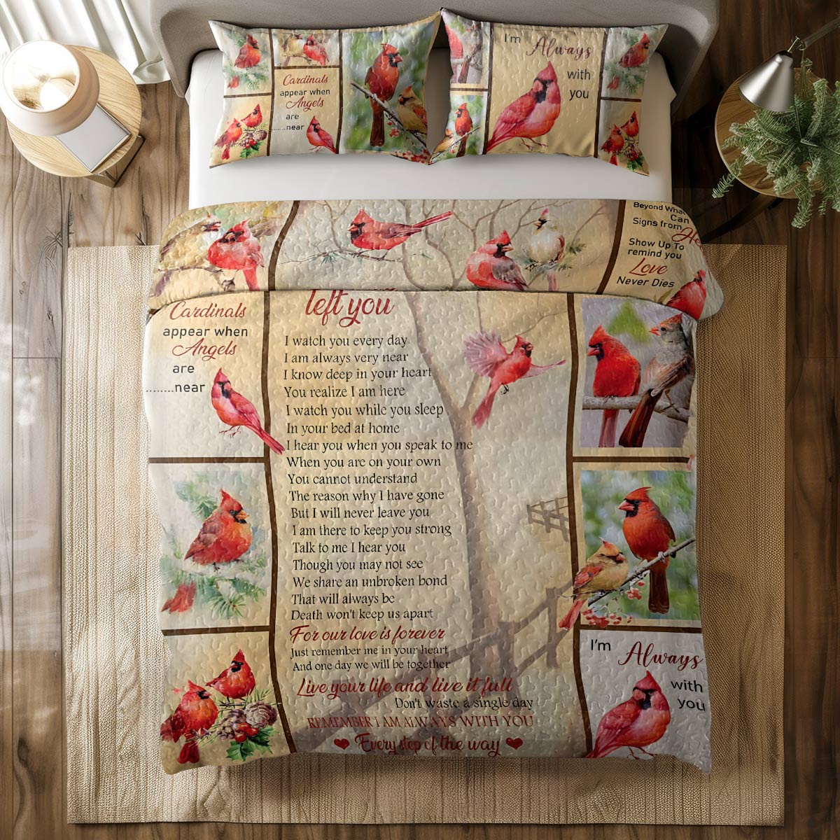 Shineful All Season Quilt 3-Piece Set Never Left You