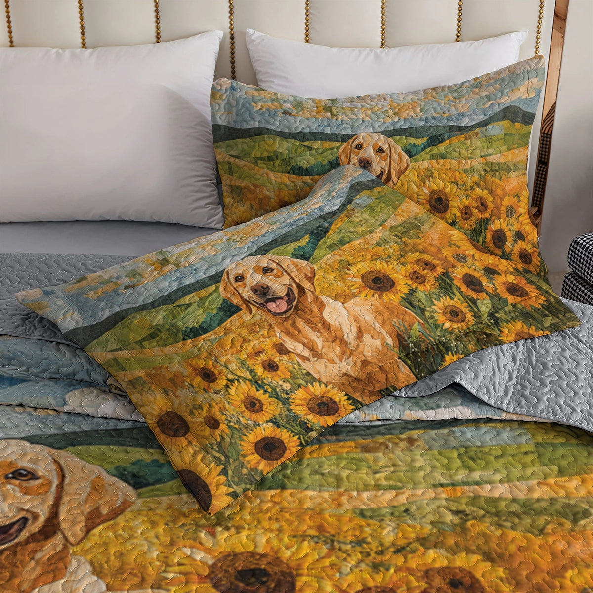 Shineful All Season Quilt 3-Piece Set - Sunflower Lab Love