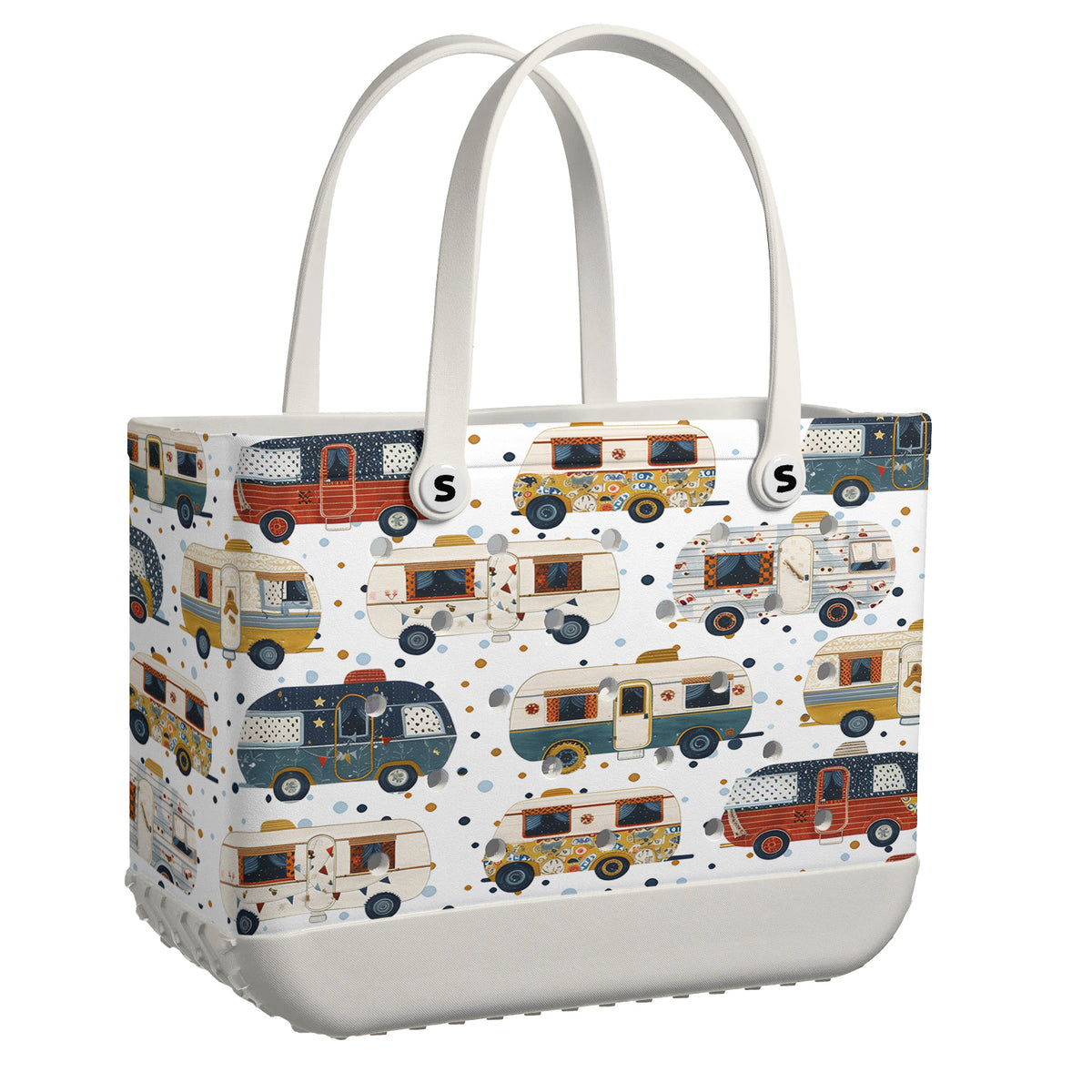 Shineful Beach Bag Vintage Camper