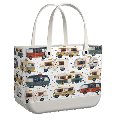 Shineful Beach Bag Vintage Camper