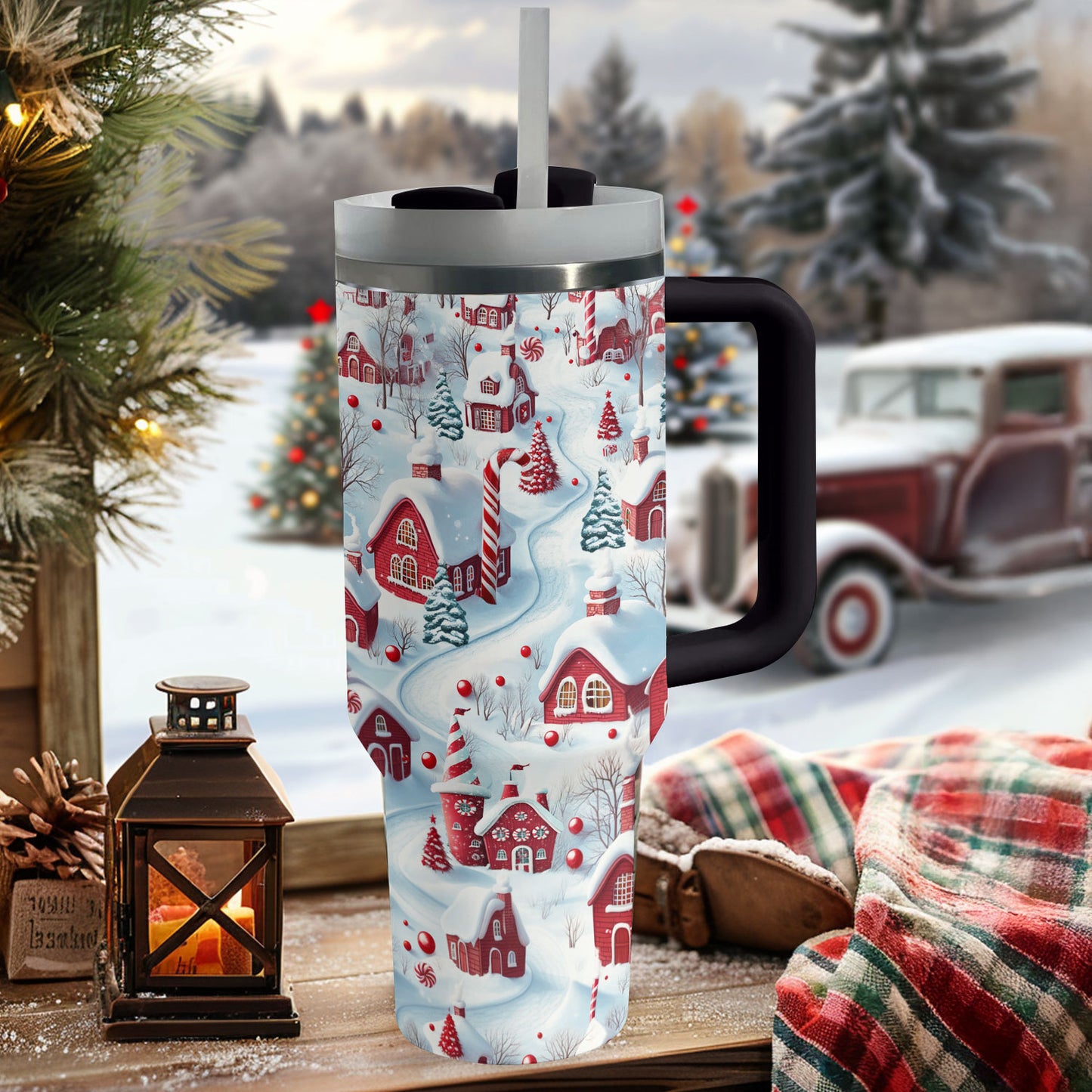 Shineful Glossy Tumbler Candy Town