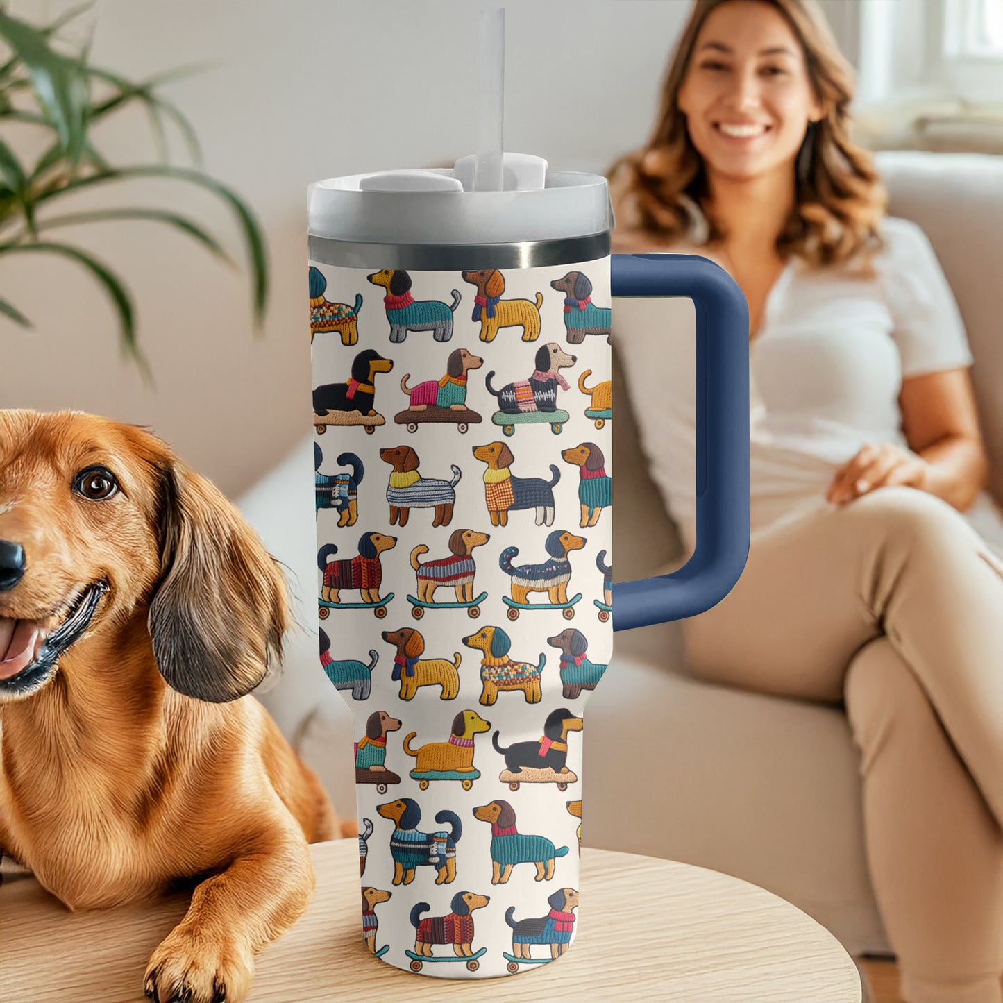 Shineful Tumbler Playful Skater Dachshund