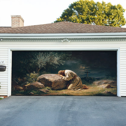 Shineful Garage Door Banner Decoration The Night of Obedience
