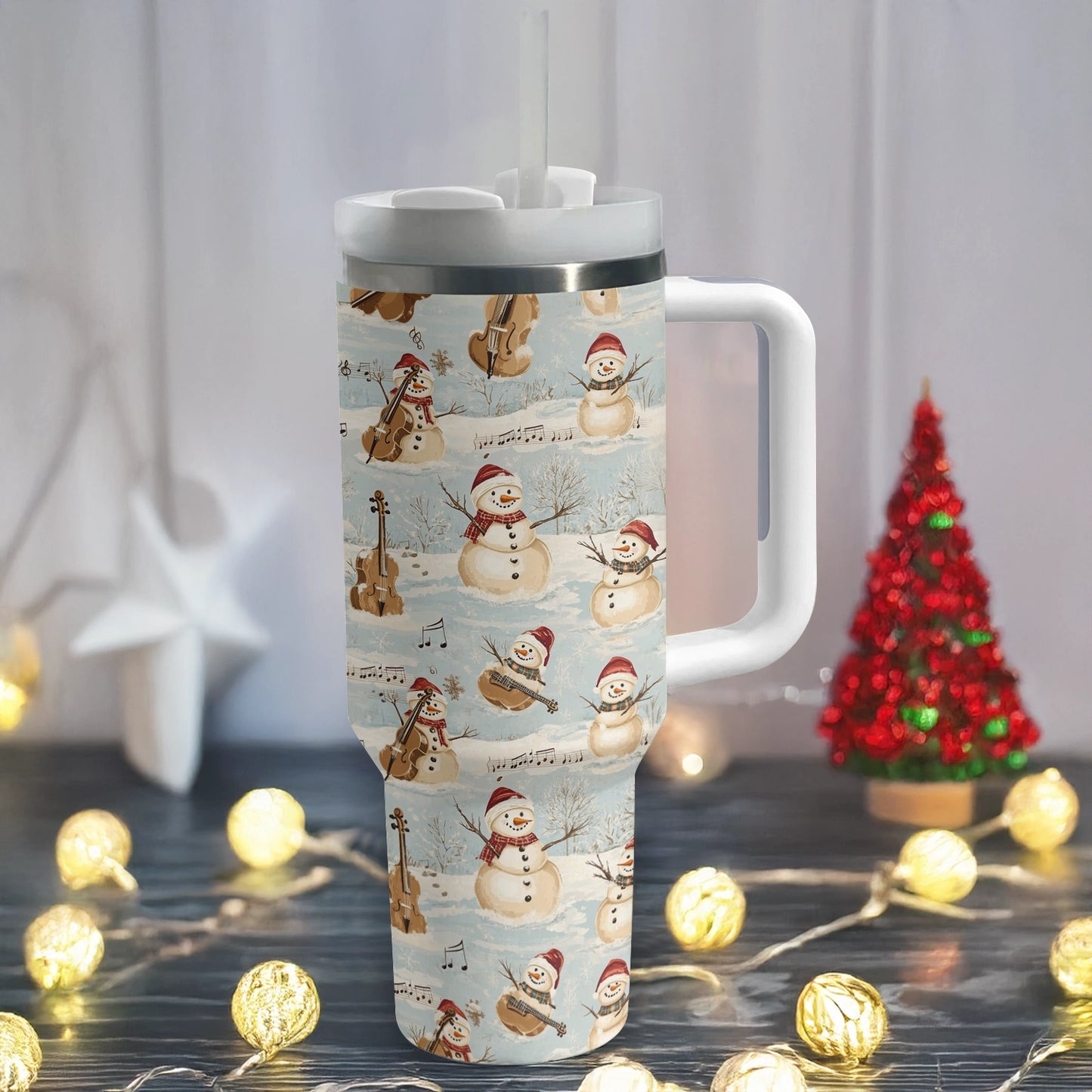 Shineful Tumbler Christmas Frosty Tunes